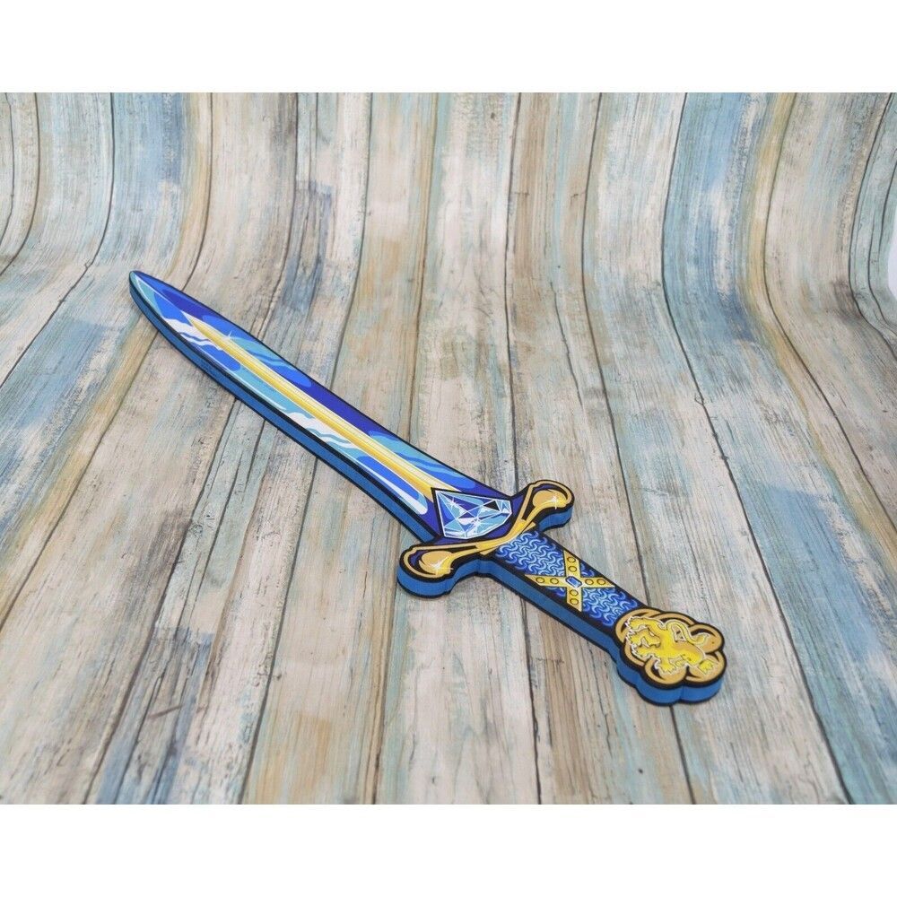 RARE Liontouch Viking Foam Sword 2017 Toys R Us Cosplay Costume Weapon - Picture 3 of 5